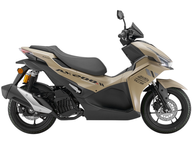 QJ MOTOR AX200S - brown